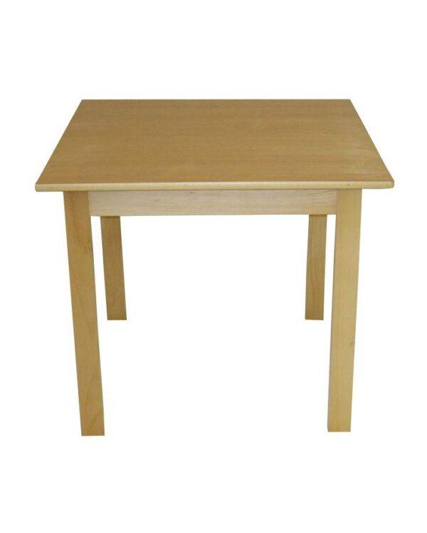 Nábytek do mš - dětský stolek čtverec dřevěný