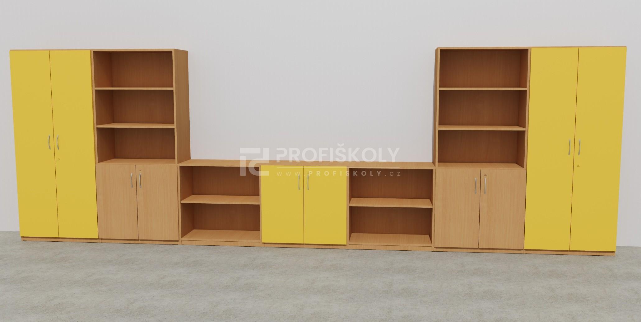 Sestava školních skříní NB02