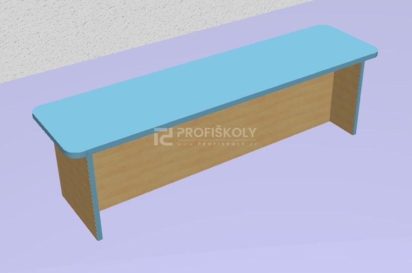 LAVIČKA DO ŠATNY DŘEVĚNÁ (LAMINO)