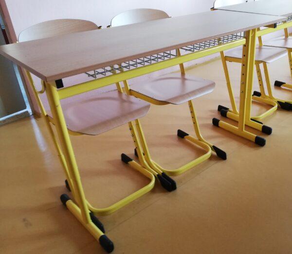 školní lavice TEA stavitelná 2-místná - PROFIŠKOLY