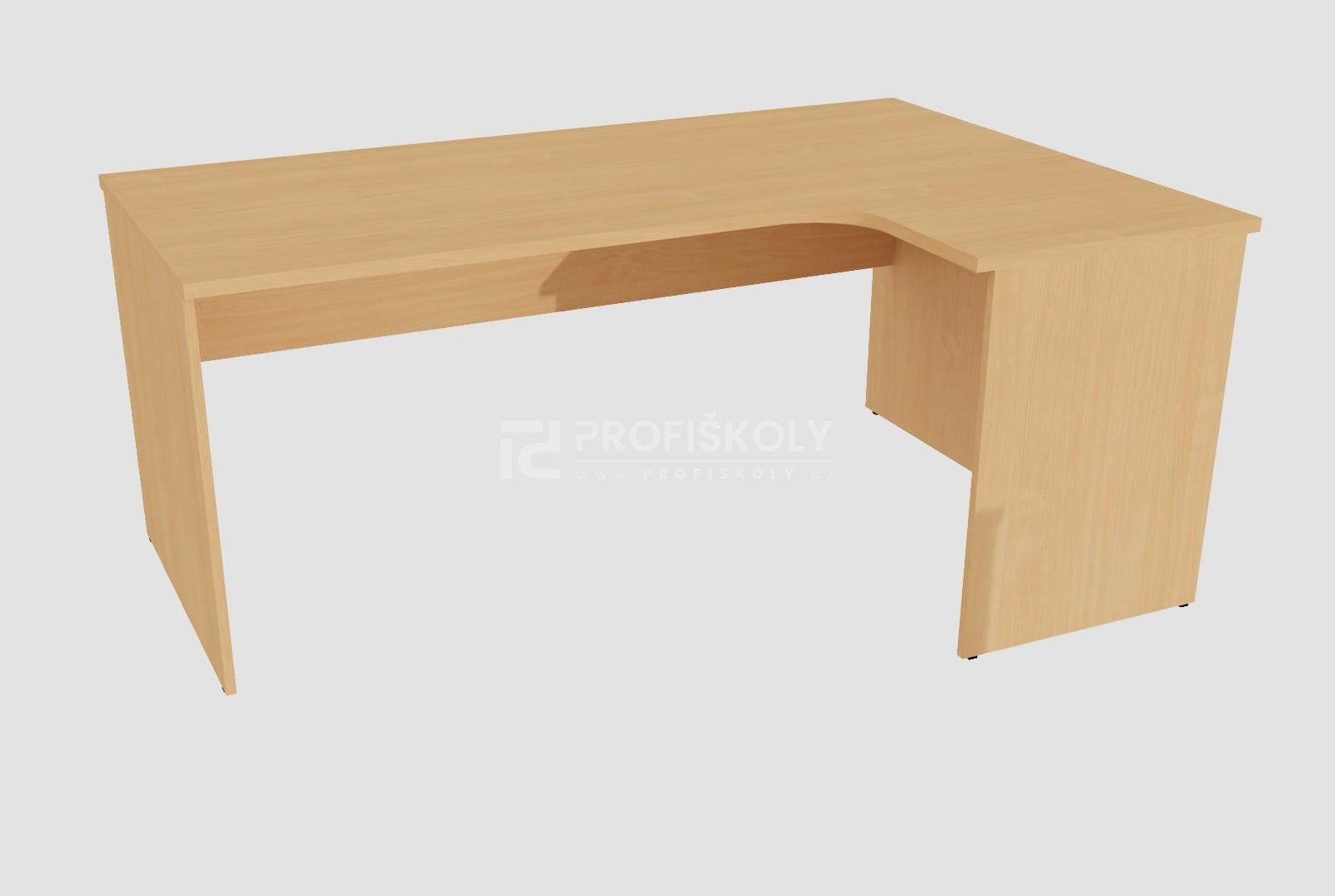 Pracovn&iacute; &scaron;koln&iacute; stůl rohov&yacute;, podnož lamino