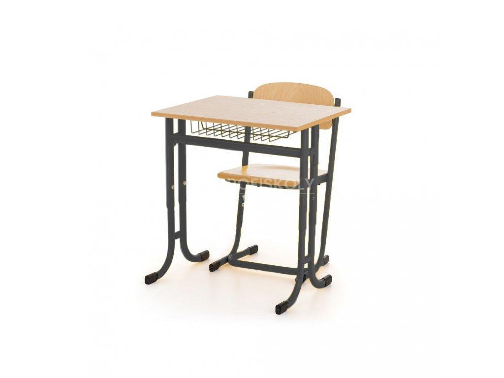 Školní set DENIS 1-místný pevný