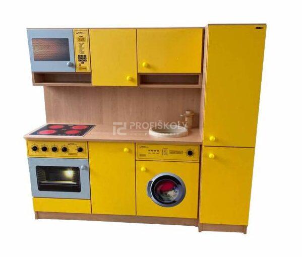 Kuchyňka s pračkou a lednicí (š/v/h) 1420x1250x380 mm