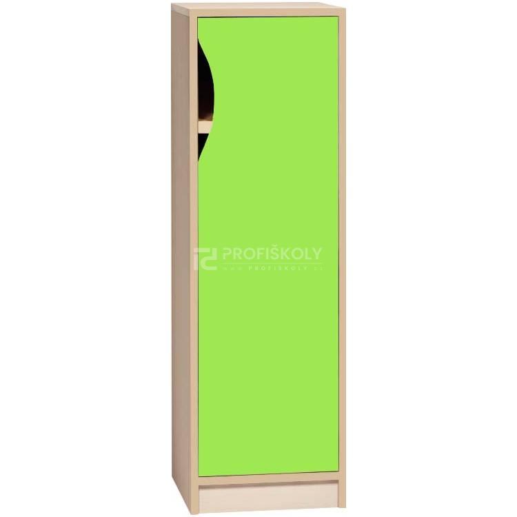 Skříňka s dvířkem úzká PROMA (š/v/h) 400x1210x450 mm