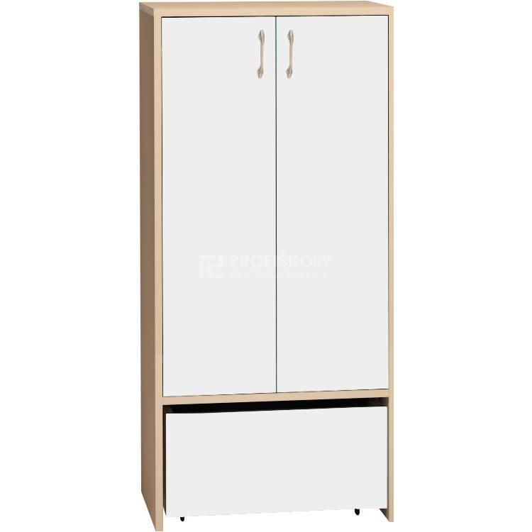 Skříňka s dvířky a kontejnerem PROMA (š/v/h) 600x1210x450 mm