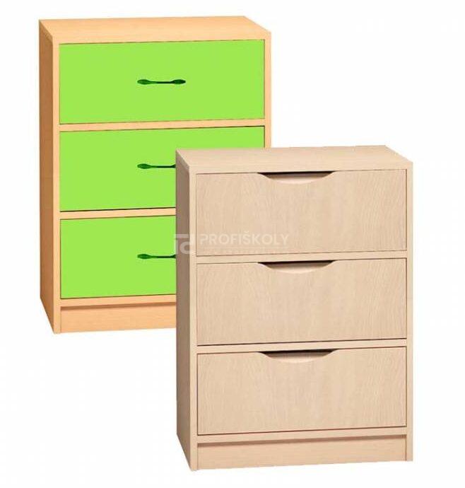 Skř&iacute;ňka se z&aacute;suvkami a kontejnerem PROMA (&scaron;/v/h) 600x760x450 mm