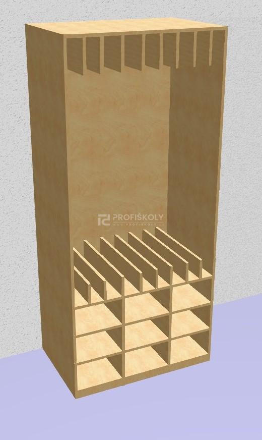 Skříň na matrace a lůžkoviny