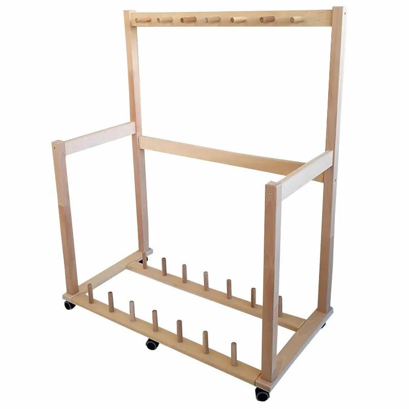 Dřevěný stojan na matrace