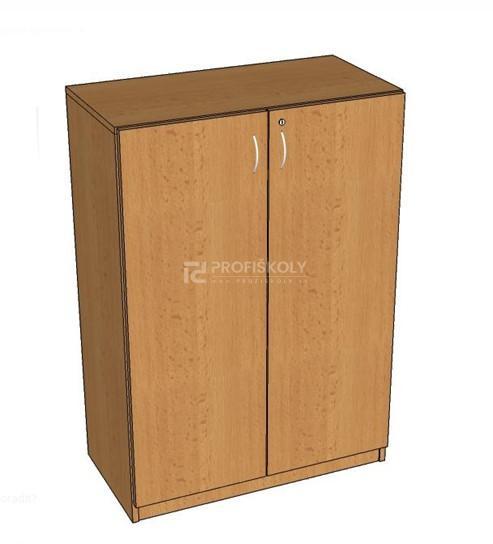 Skříň policová s dveřmi 1135x800x419 mm