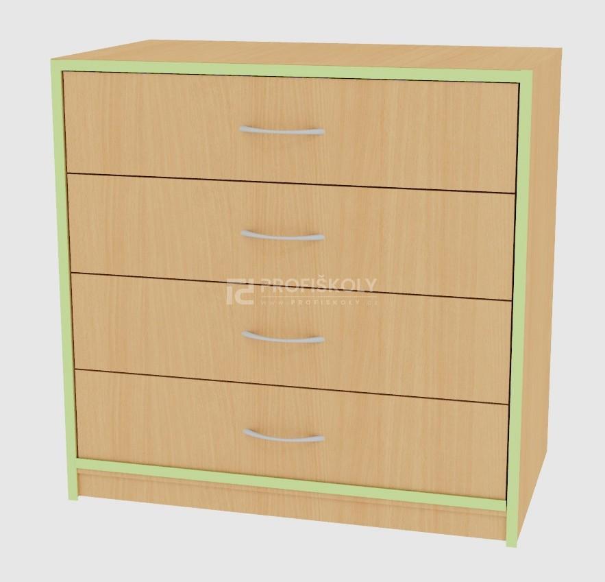 Skř&iacute;ňka se z&aacute;suvkami GRANT 779x800x450
