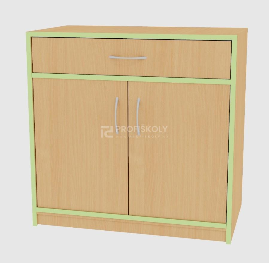 Skř&iacute;ňka s dv&iacute;řky a z&aacute;suvkou GRANT 779x800x450
