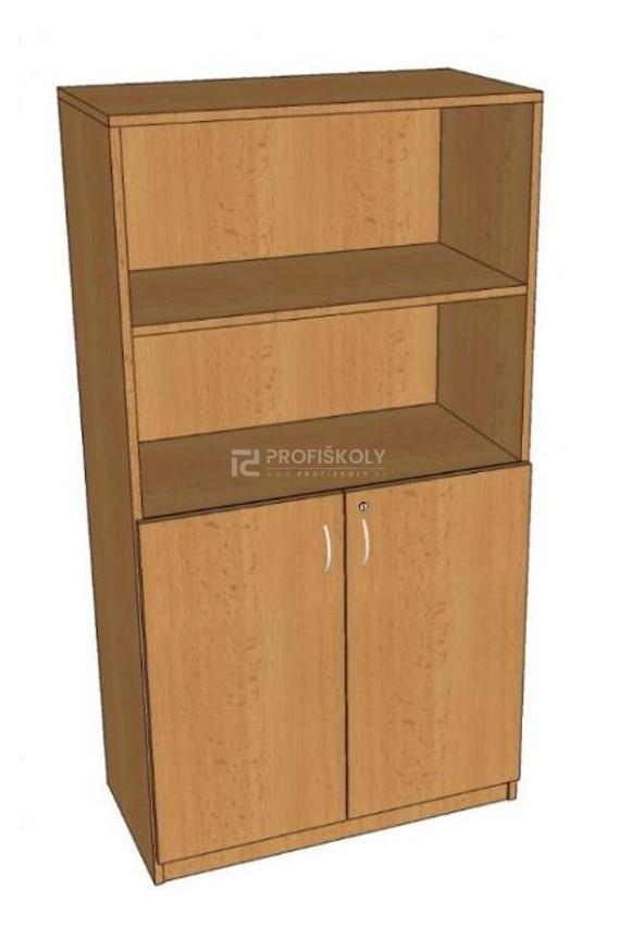 Skříňka s dvířky a regálem 1491x800x419 mm