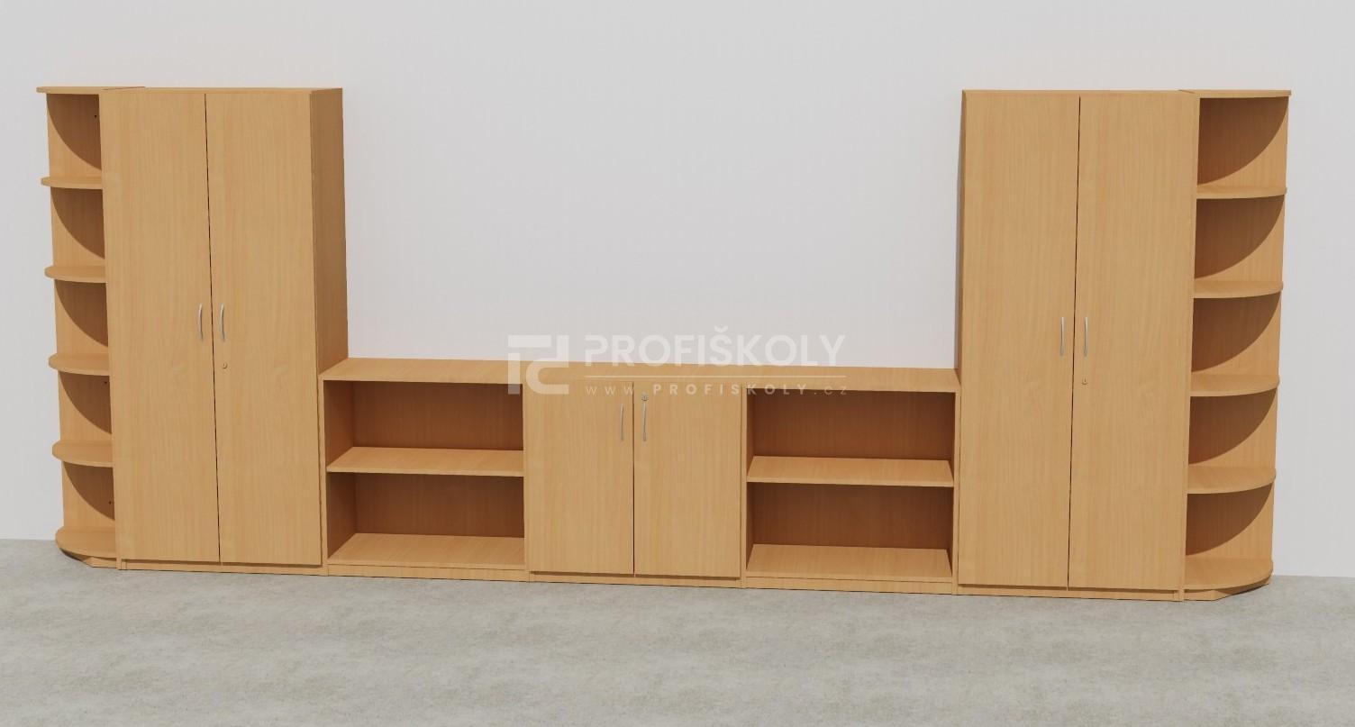 Sestava školních skříní NB03