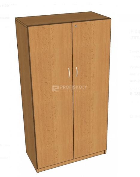 Skříň policová s dveřmi 1491x800x419 mm