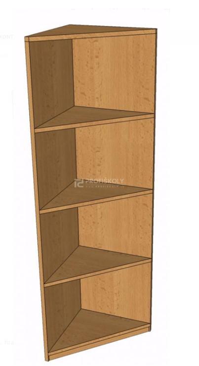 Skříň policová - roh vnější 1491x400x400 mm