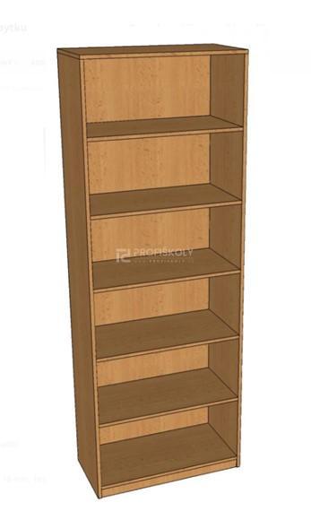 Skříň policová otevřená 2203x800x400 mm