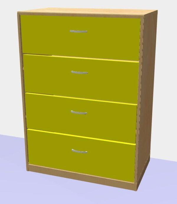 Skříňka se zásuvkami 1135x800x450 - Image 3