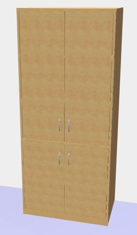 Skříňka se 4 dveřmi GRANT 1847x800x450