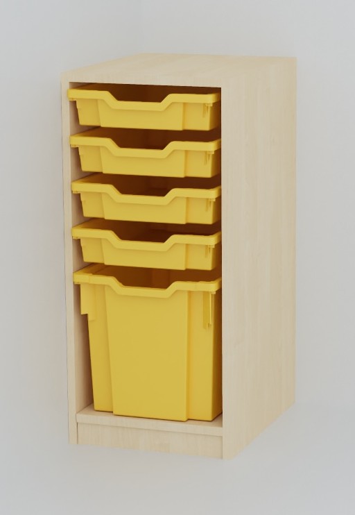 Regál pro plastové boxy COLOR 779x360x450