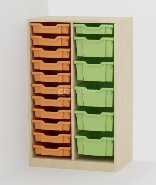 Reg&aacute;l pro plastov&eacute; boxy COLOR 1135x700x450