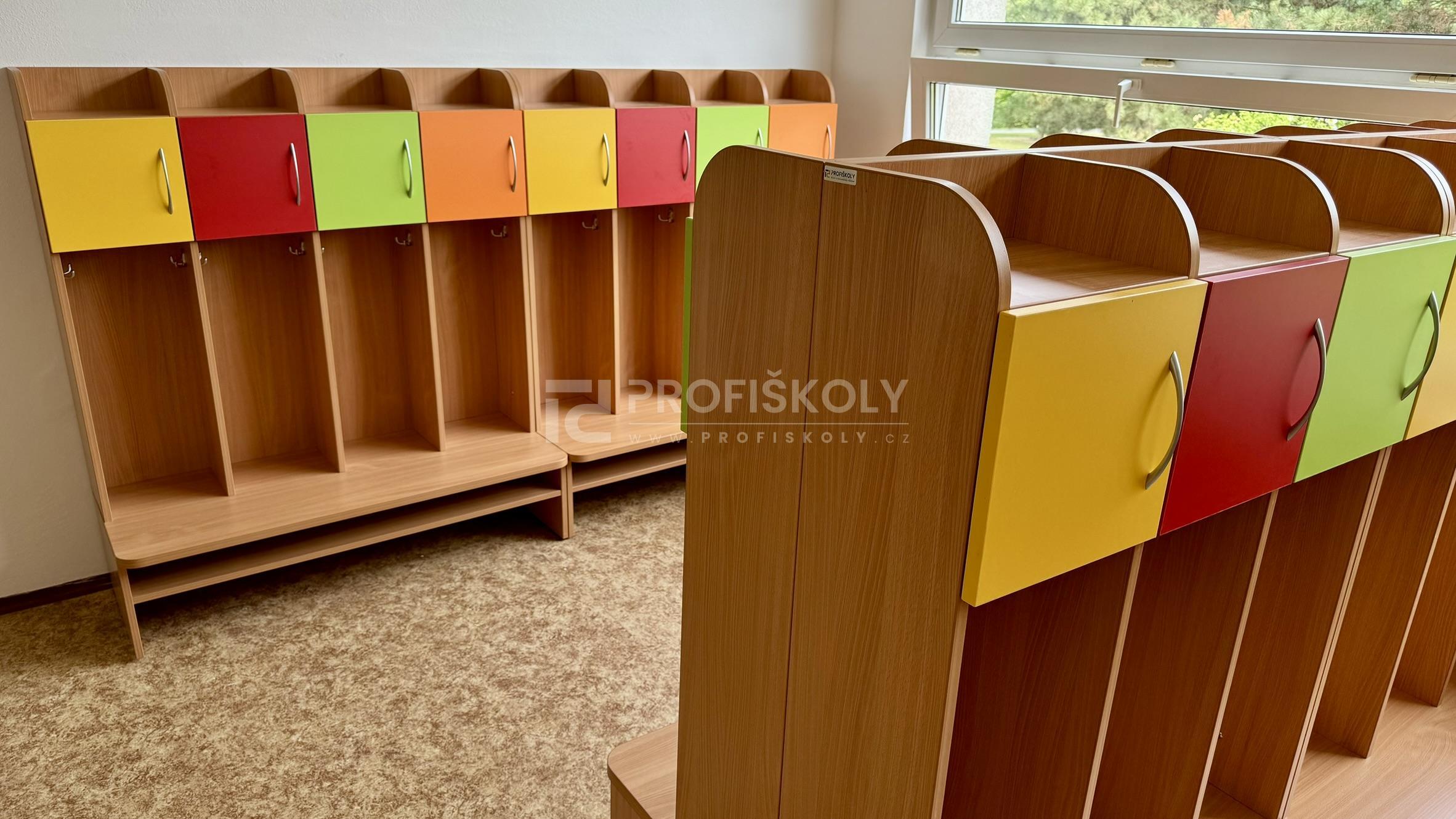 Realizace nábytku do mateřské školky MŠ Kunratice