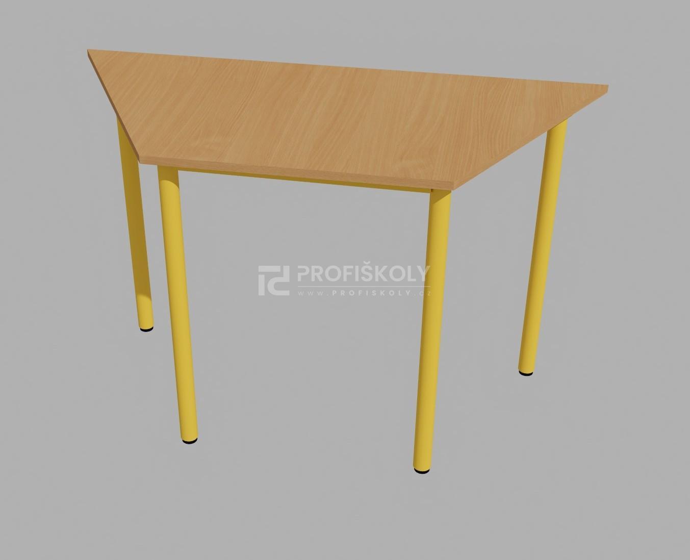 Stůl kovov&yacute; lichoběžn&iacute;k staviteln&yacute; PRO